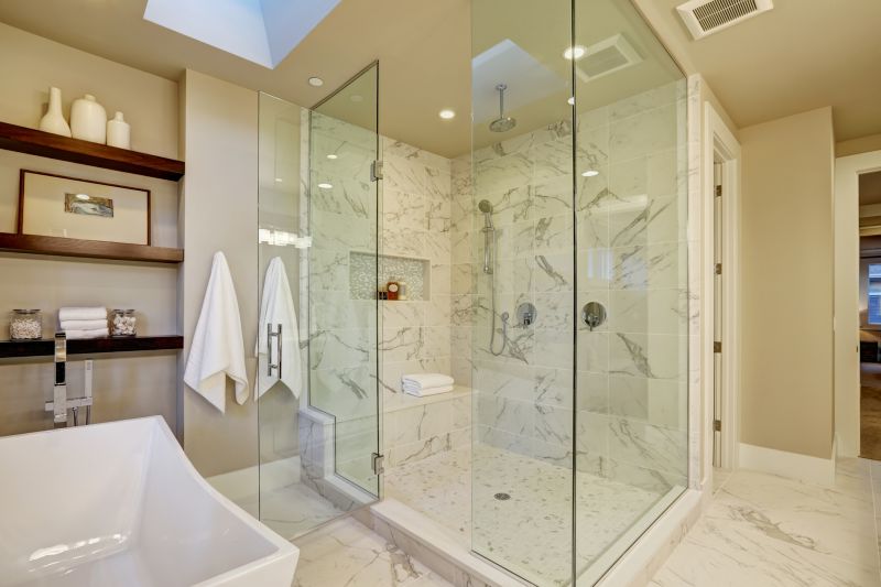 Elegant Shower Remodel