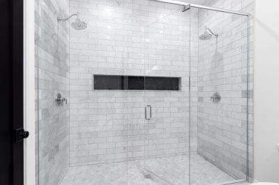 Indoor Shower Setup